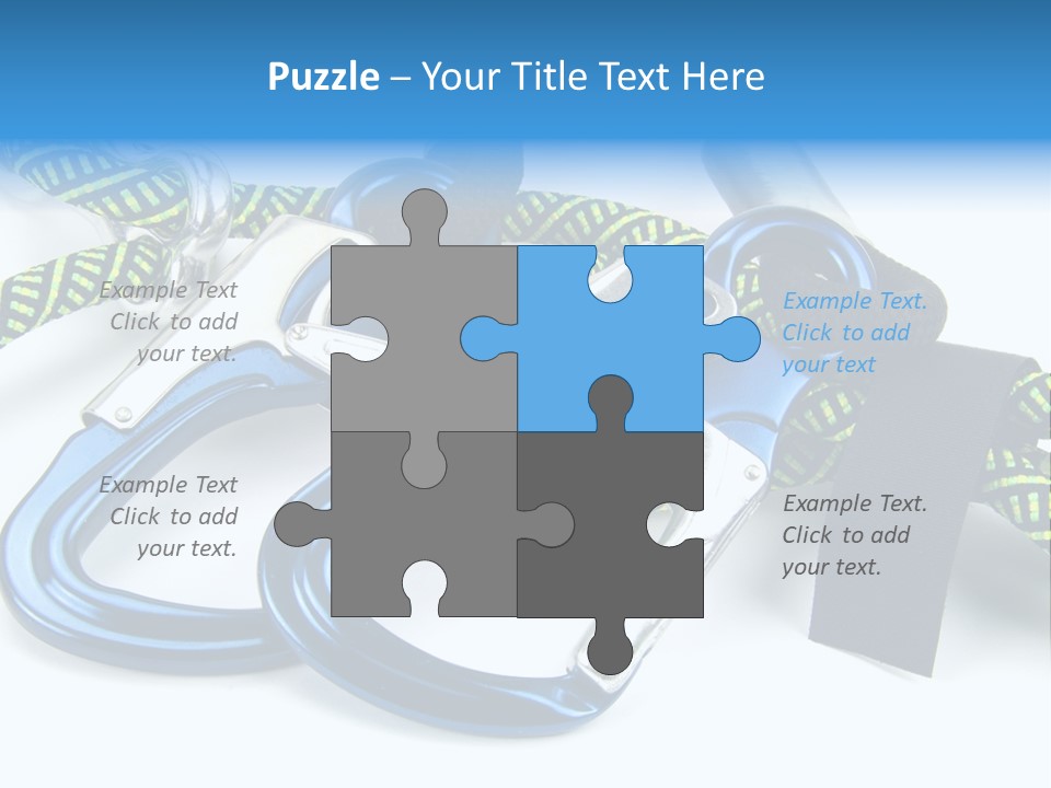 Felsen Sichern Freizeit PowerPoint Template