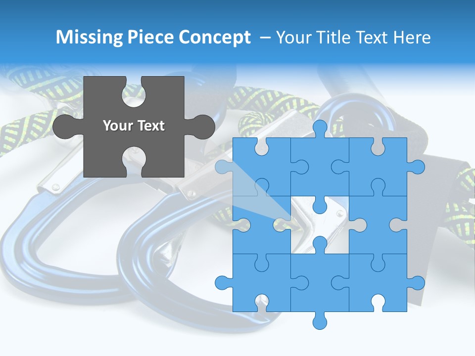 Felsen Sichern Freizeit PowerPoint Template