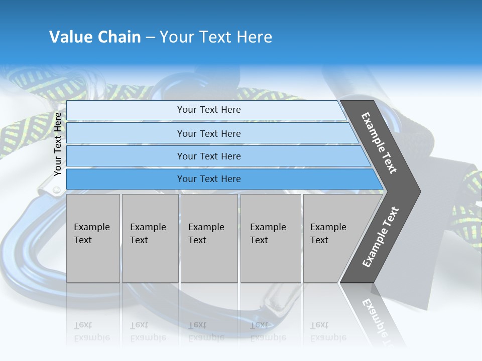 Felsen Sichern Freizeit PowerPoint Template