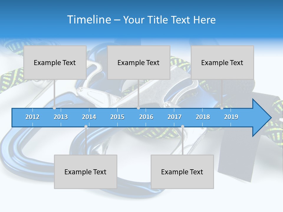 Felsen Sichern Freizeit PowerPoint Template