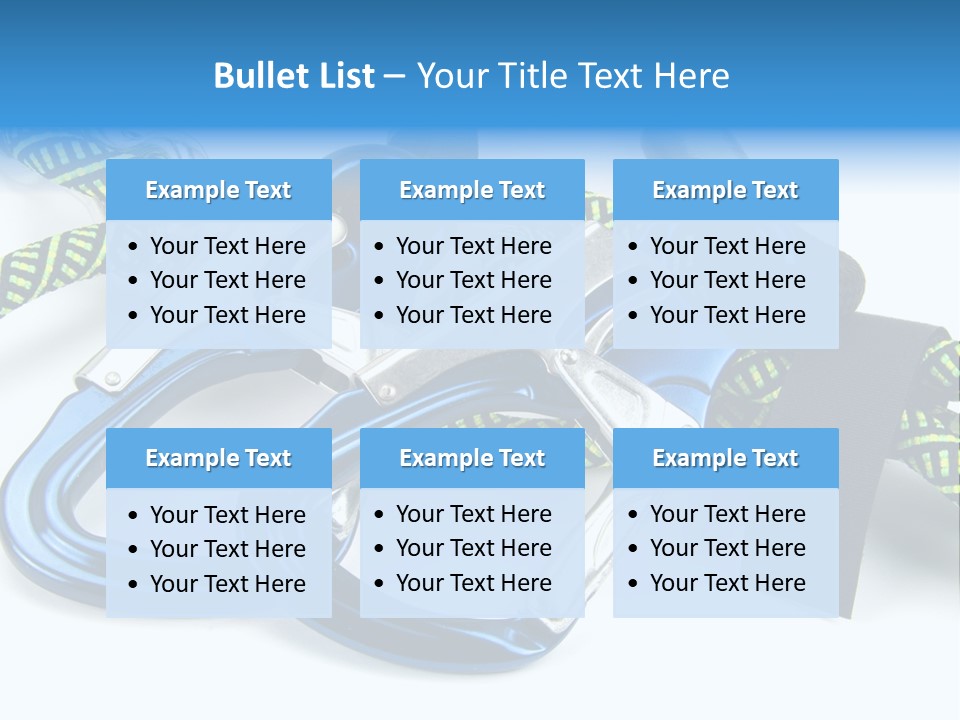 Felsen Sichern Freizeit PowerPoint Template