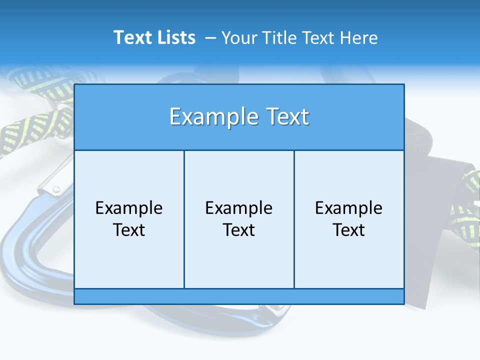 Felsen Sichern Freizeit PowerPoint Template