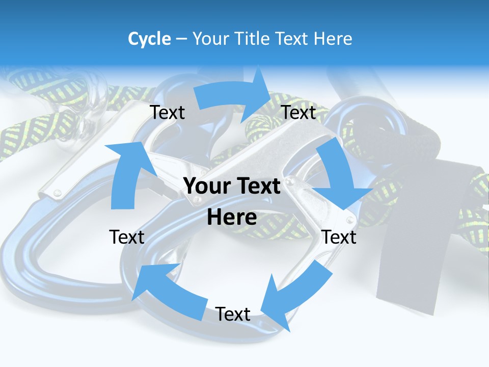 Felsen Sichern Freizeit PowerPoint Template