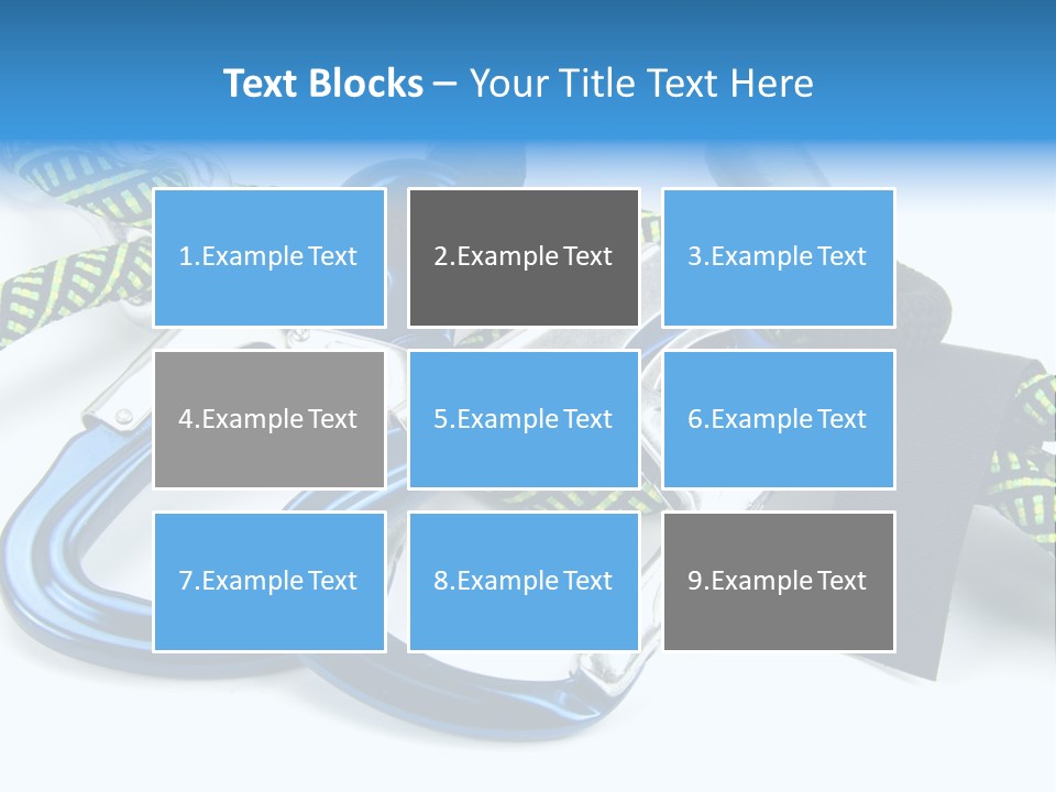 Felsen Sichern Freizeit PowerPoint Template