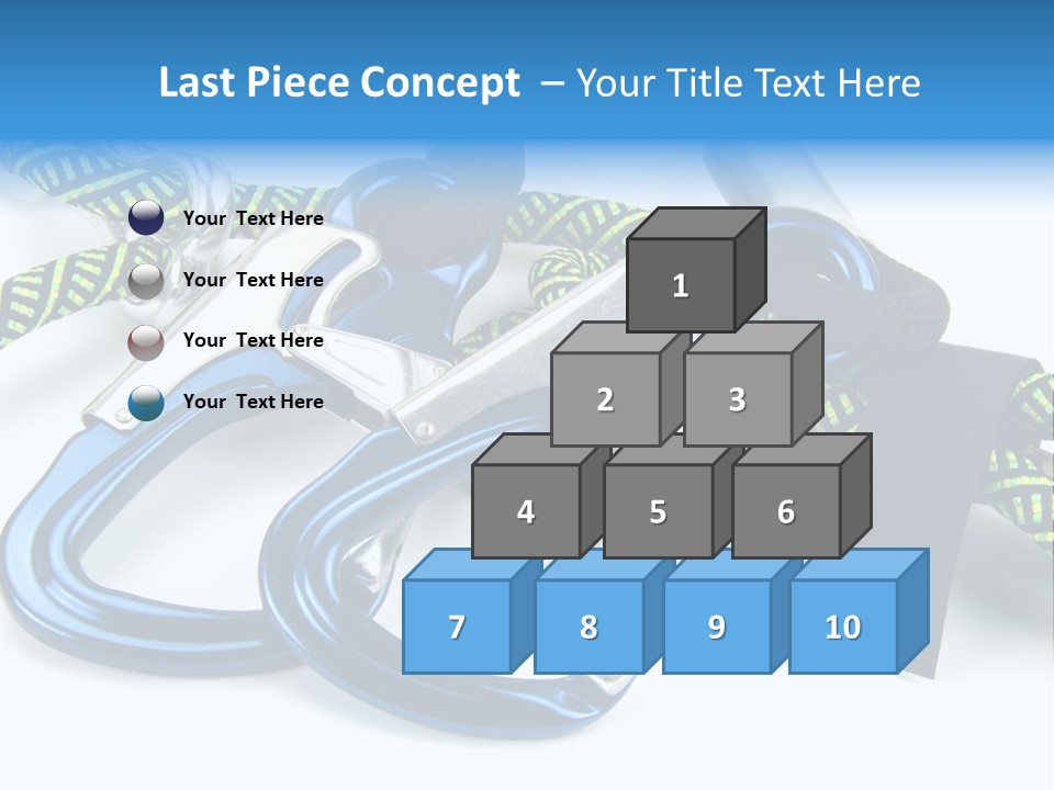 Felsen Sichern Freizeit PowerPoint Template