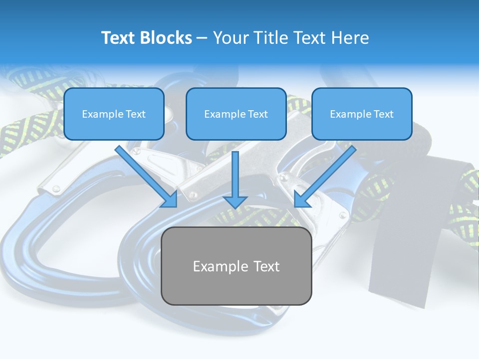 Felsen Sichern Freizeit PowerPoint Template