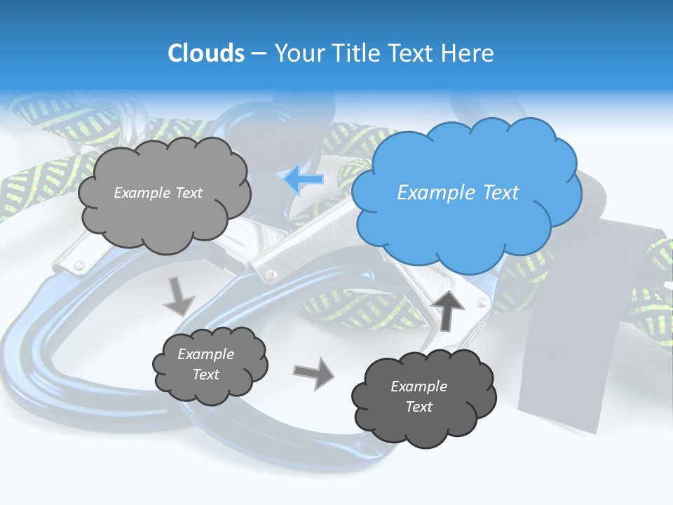 Felsen Sichern Freizeit PowerPoint Template