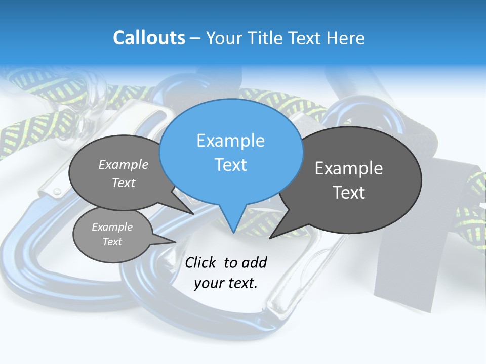 Felsen Sichern Freizeit PowerPoint Template