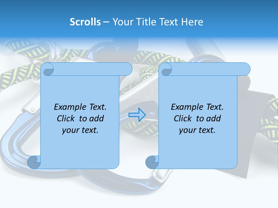 Felsen Sichern Freizeit PowerPoint Template