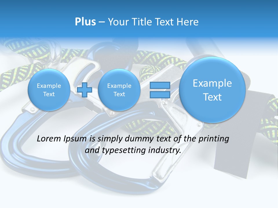 Felsen Sichern Freizeit PowerPoint Template