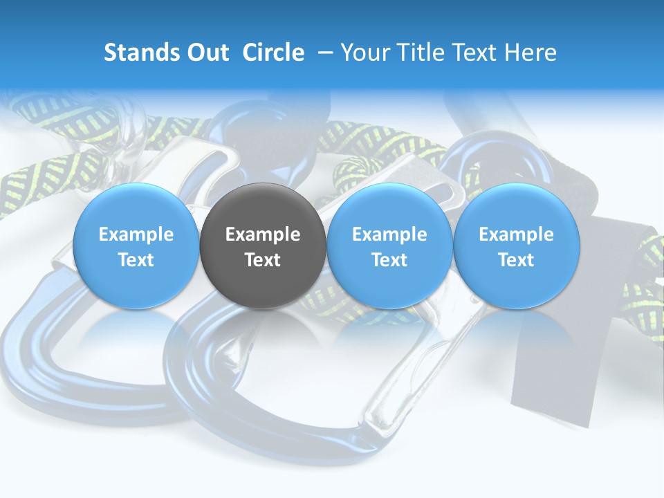 Felsen Sichern Freizeit PowerPoint Template