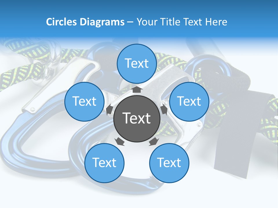 Felsen Sichern Freizeit PowerPoint Template