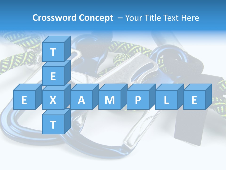 Felsen Sichern Freizeit PowerPoint Template