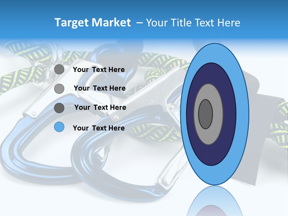 Felsen Sichern Freizeit PowerPoint Template