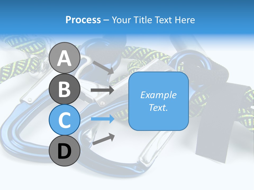 Felsen Sichern Freizeit PowerPoint Template