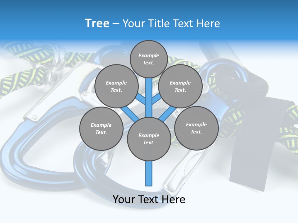 Felsen Sichern Freizeit PowerPoint Template