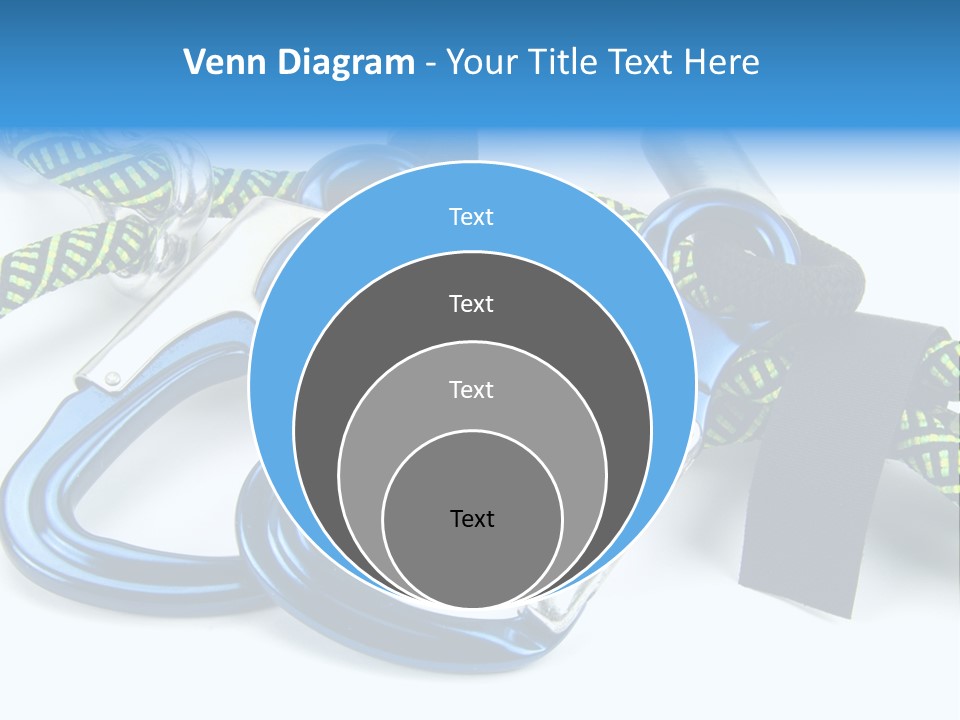 Felsen Sichern Freizeit PowerPoint Template