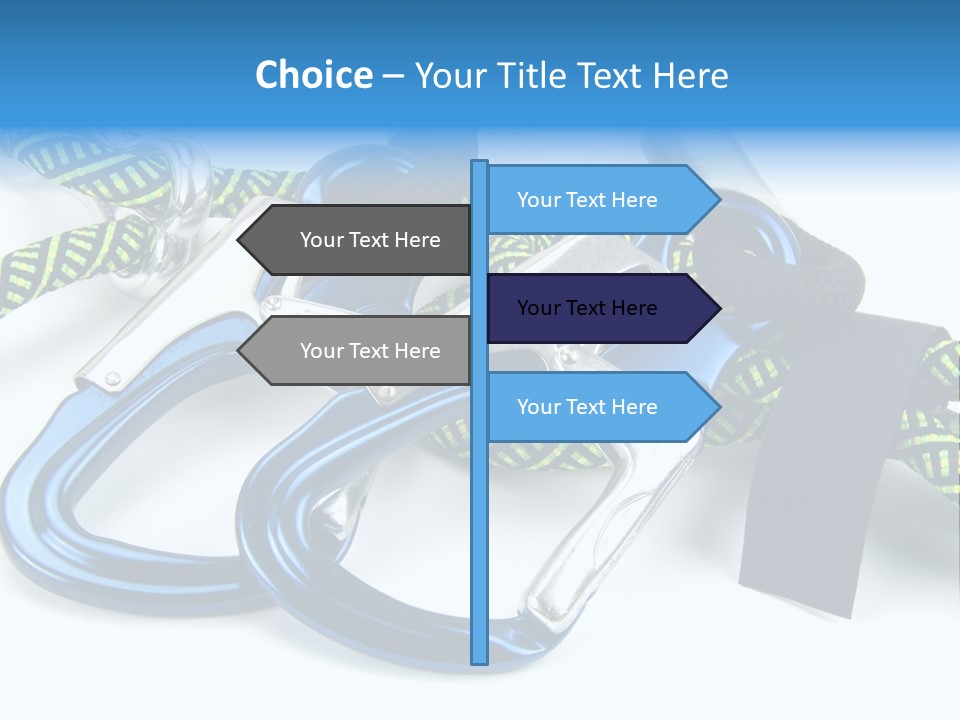 Felsen Sichern Freizeit PowerPoint Template