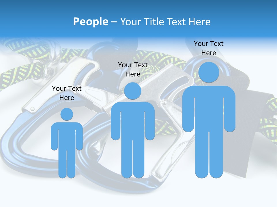 Felsen Sichern Freizeit PowerPoint Template