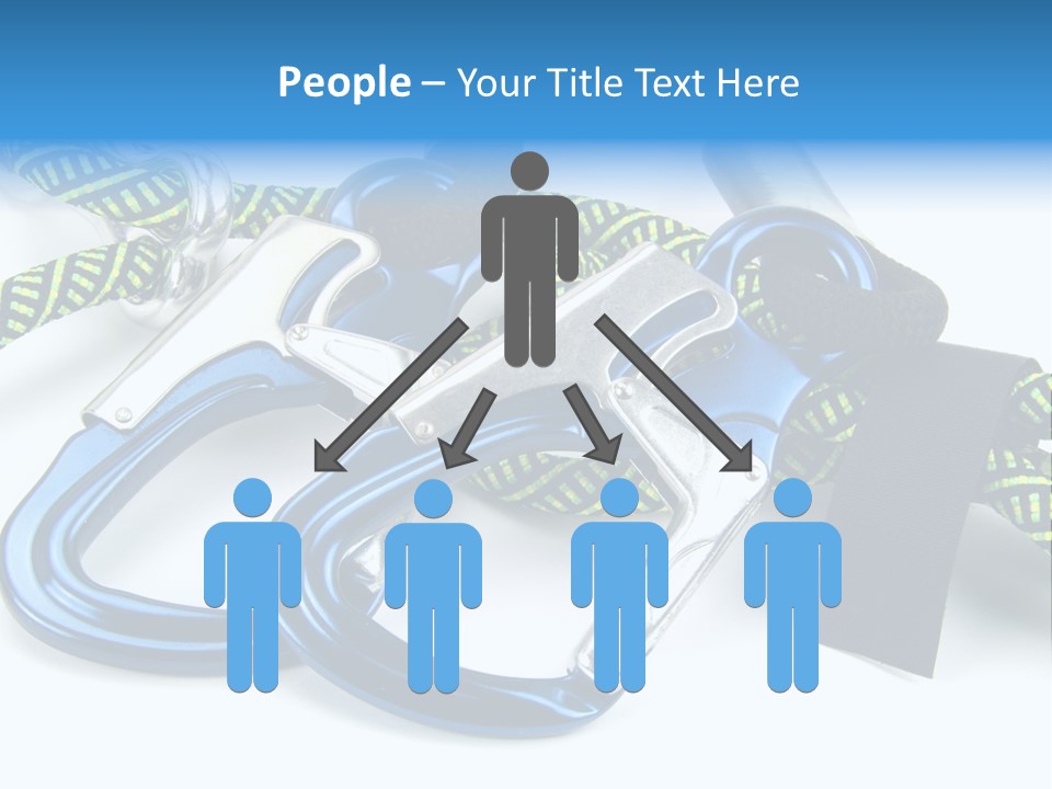 Felsen Sichern Freizeit PowerPoint Template