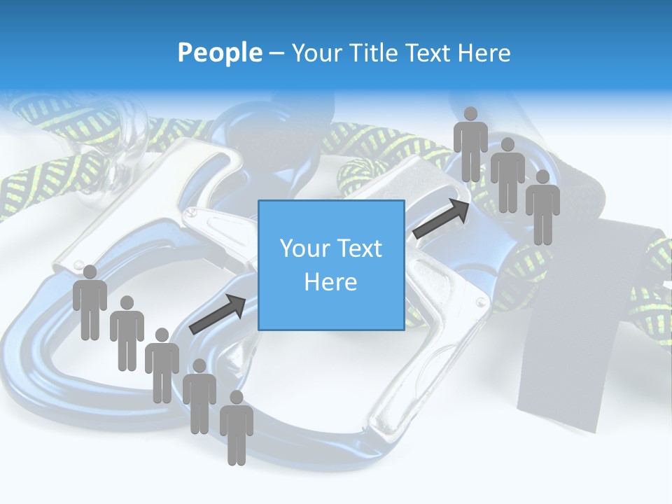 Felsen Sichern Freizeit PowerPoint Template