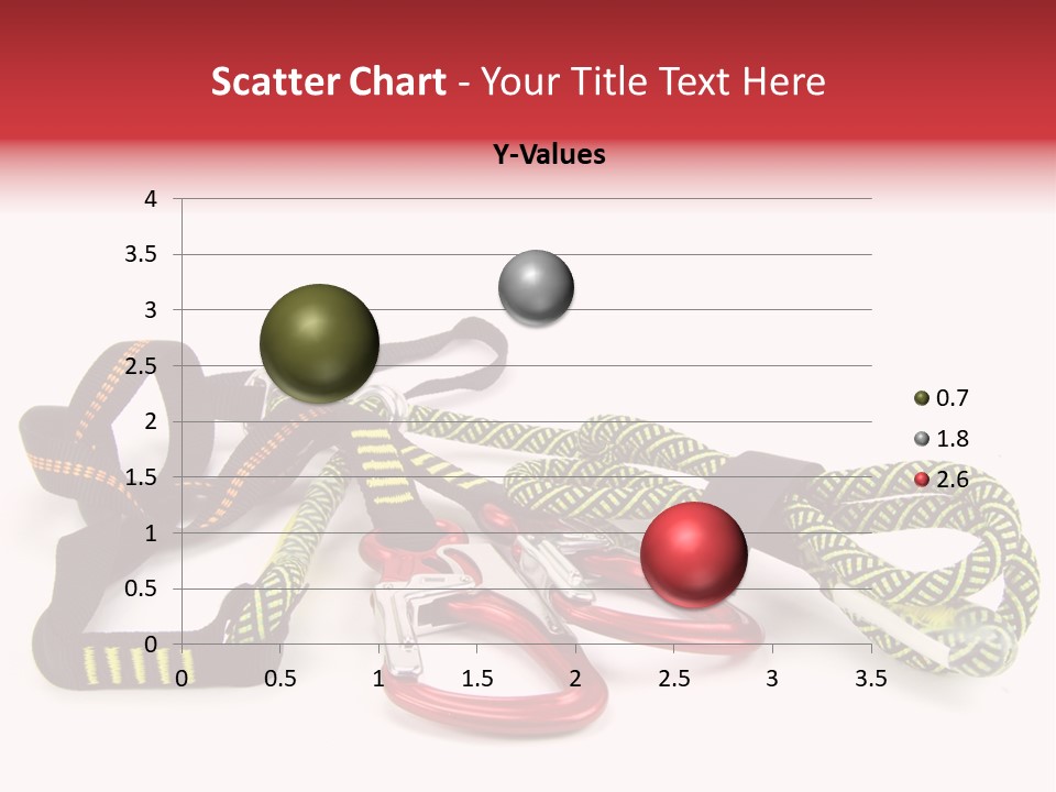 Felsen Absichern Via Ferrata PowerPoint Template
