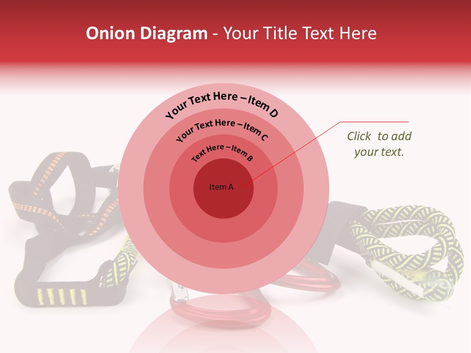 Felsen Absichern Via Ferrata PowerPoint Template