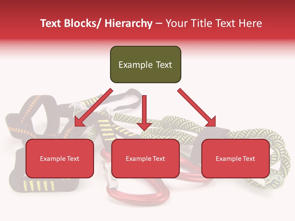 Felsen Absichern Via Ferrata PowerPoint Template
