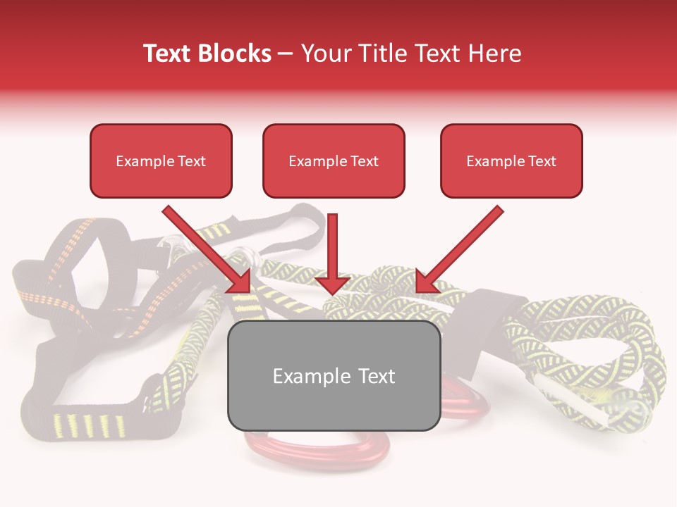 Felsen Absichern Via Ferrata PowerPoint Template