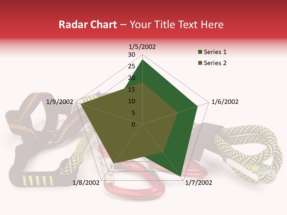 Felsen Absichern Via Ferrata PowerPoint Template