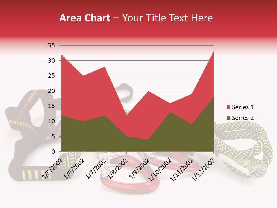 Felsen Absichern Via Ferrata PowerPoint Template