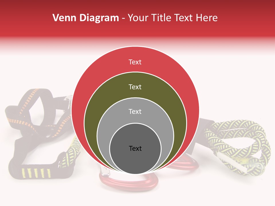 Felsen Absichern Via Ferrata PowerPoint Template