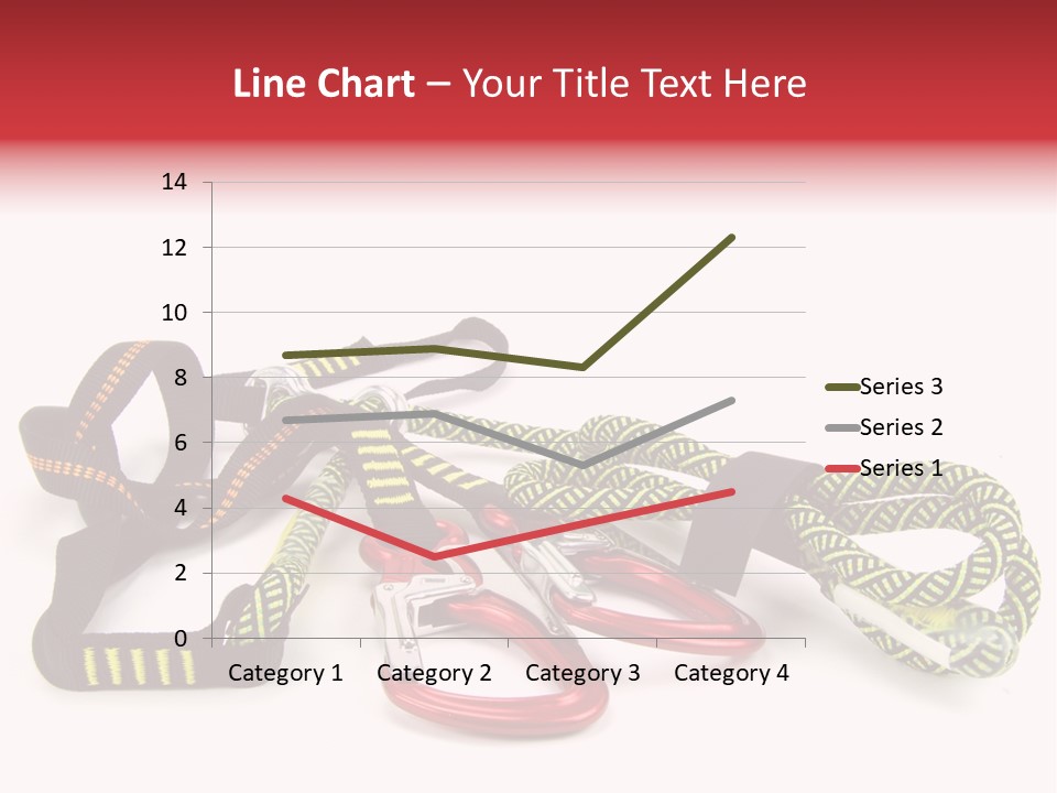 Felsen Absichern Via Ferrata PowerPoint Template