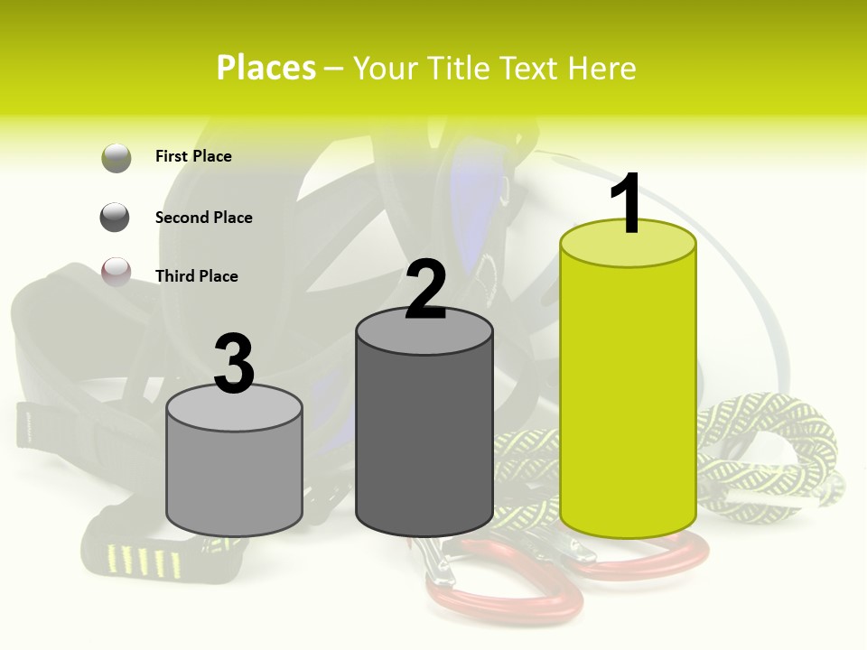 Sport Klettergarten Klettersteig PowerPoint Template