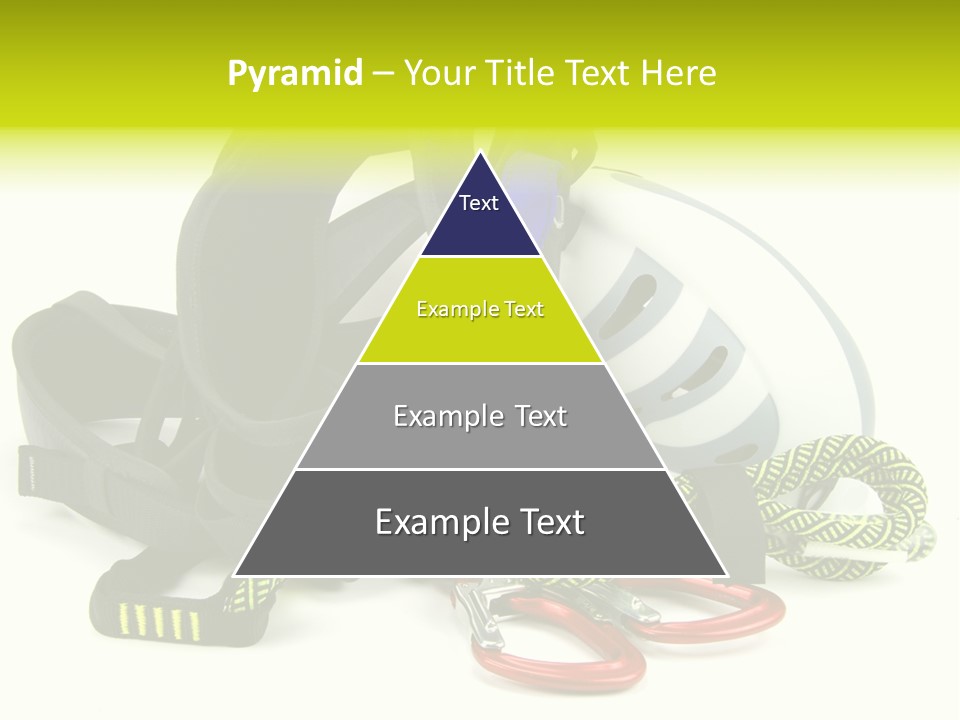 Sport Klettergarten Klettersteig PowerPoint Template