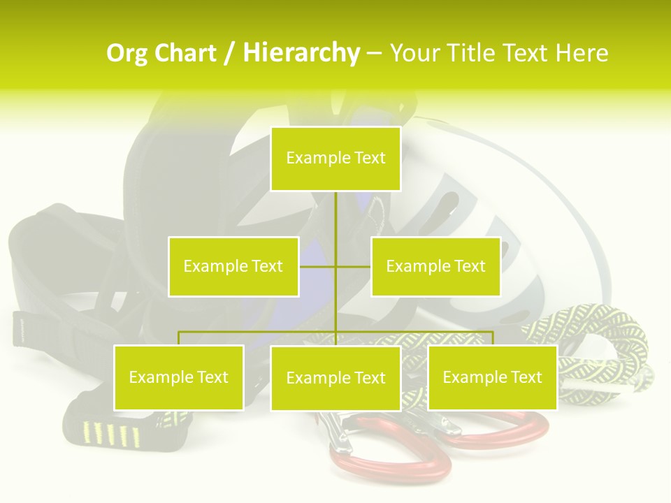 Sport Klettergarten Klettersteig PowerPoint Template