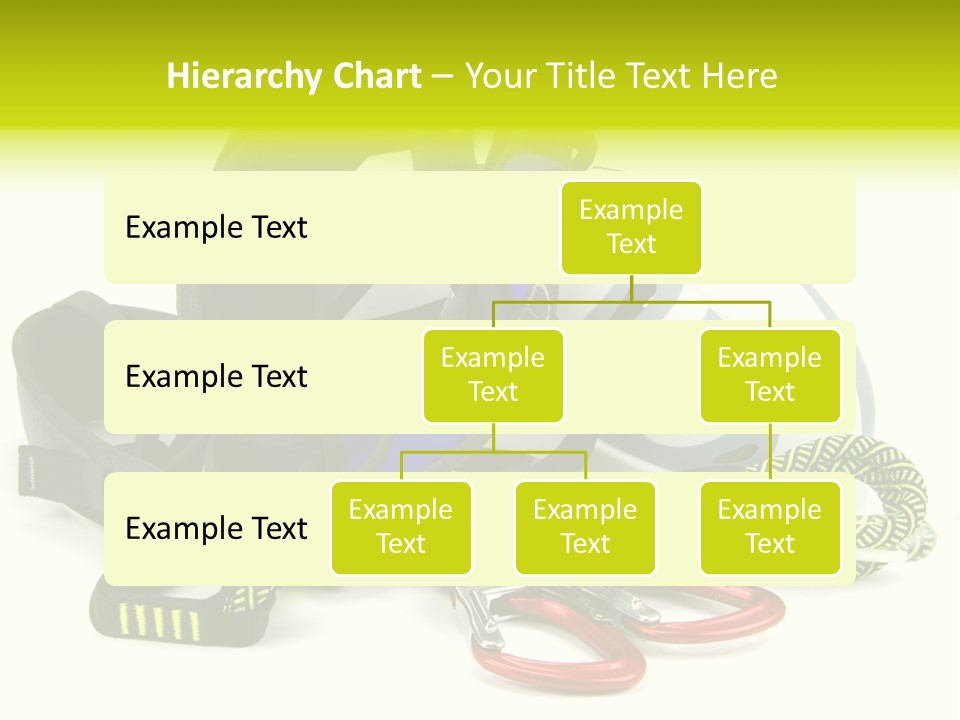 Sport Klettergarten Klettersteig PowerPoint Template