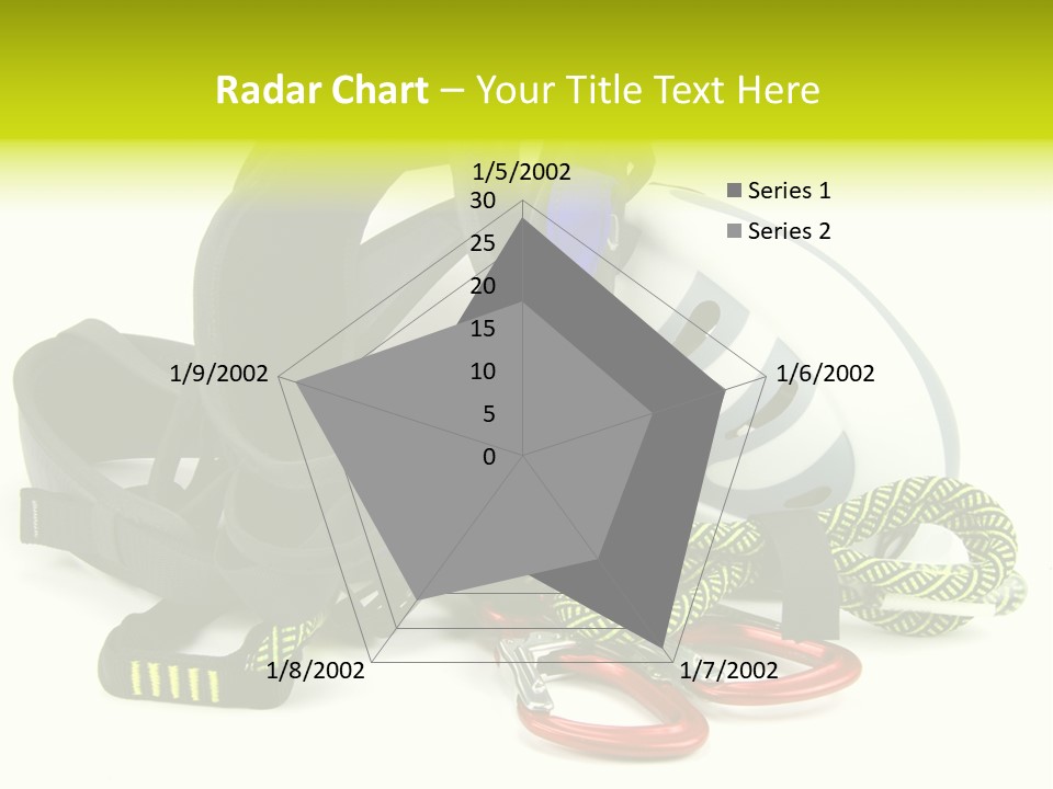 Sport Klettergarten Klettersteig PowerPoint Template