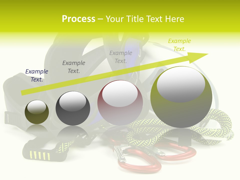 Sport Klettergarten Klettersteig PowerPoint Template