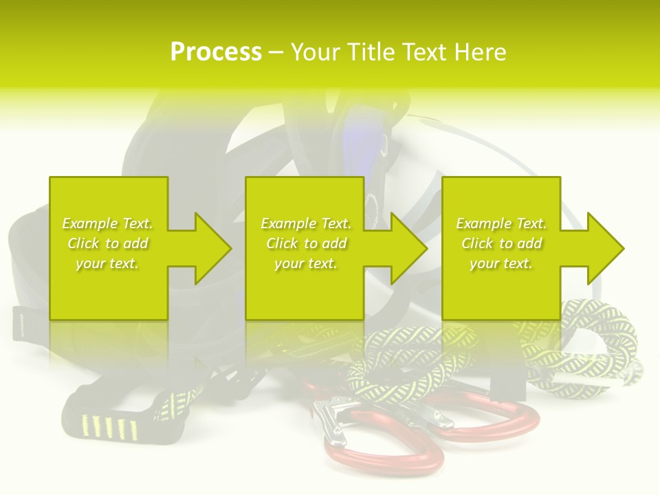 Sport Klettergarten Klettersteig PowerPoint Template