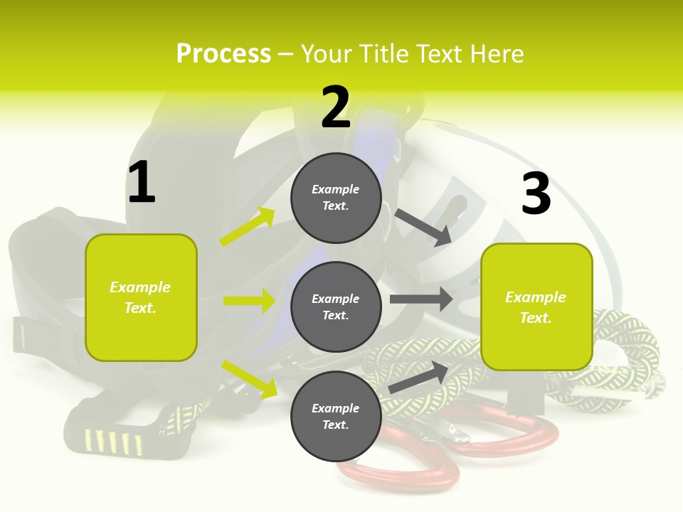 Sport Klettergarten Klettersteig PowerPoint Template