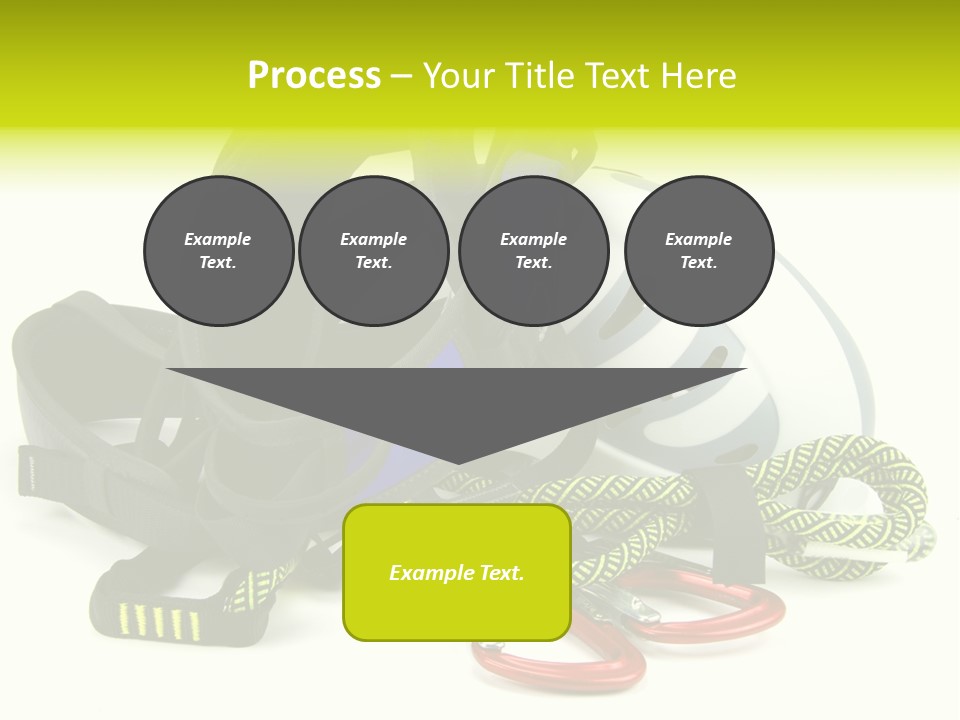 Sport Klettergarten Klettersteig PowerPoint Template