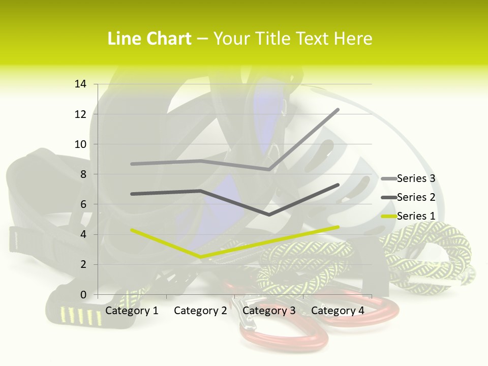 Sport Klettergarten Klettersteig PowerPoint Template