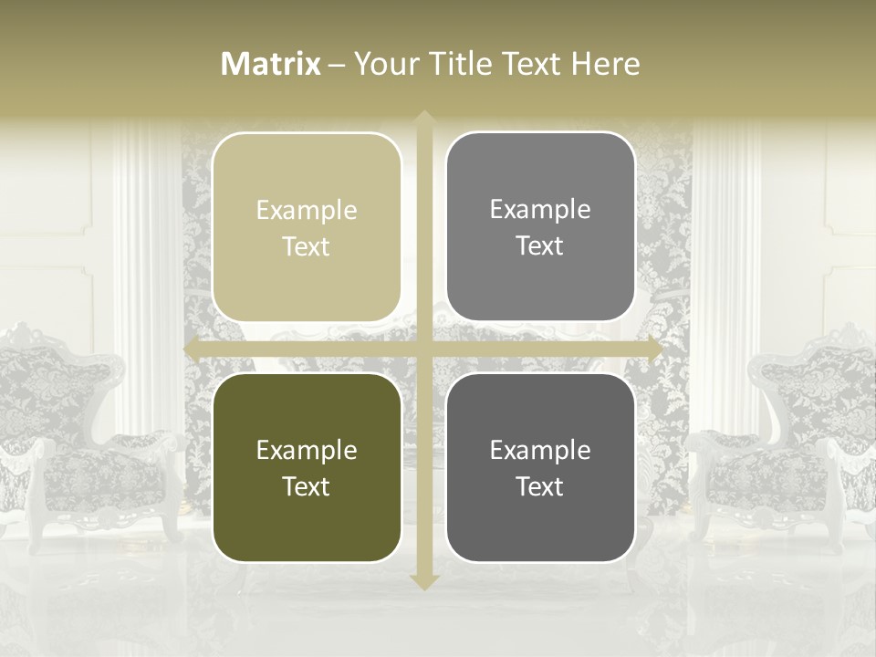 Hungry Background White PowerPoint Template