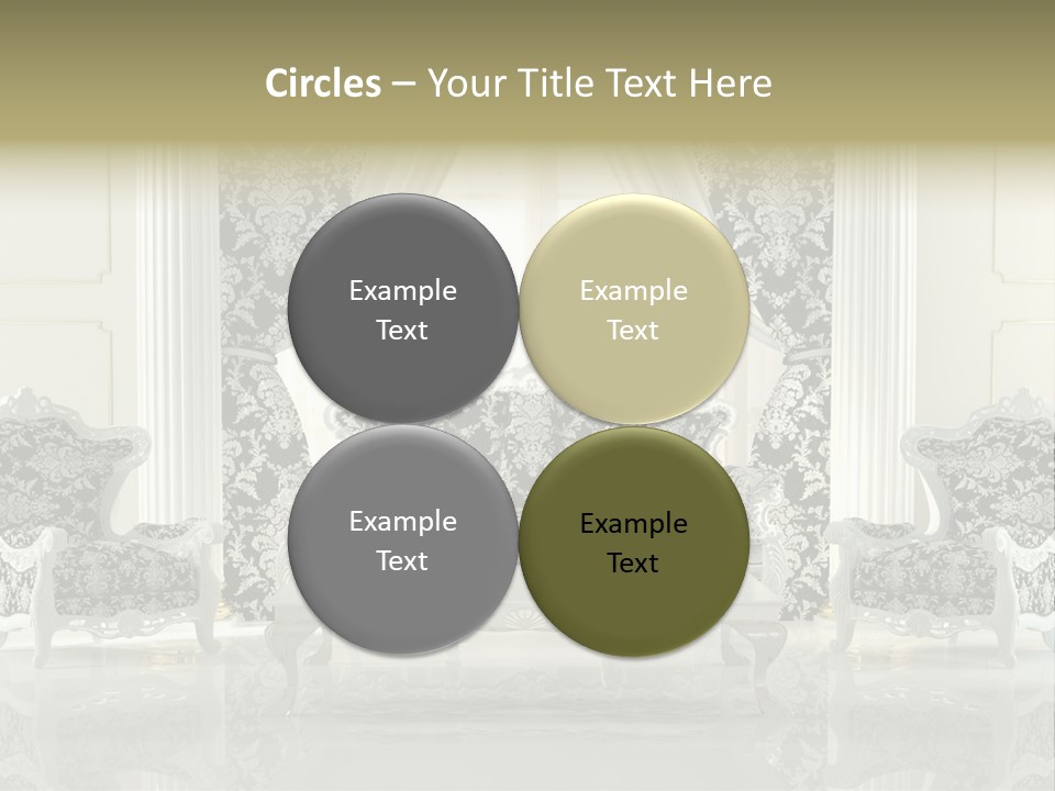 Hungry Background White PowerPoint Template