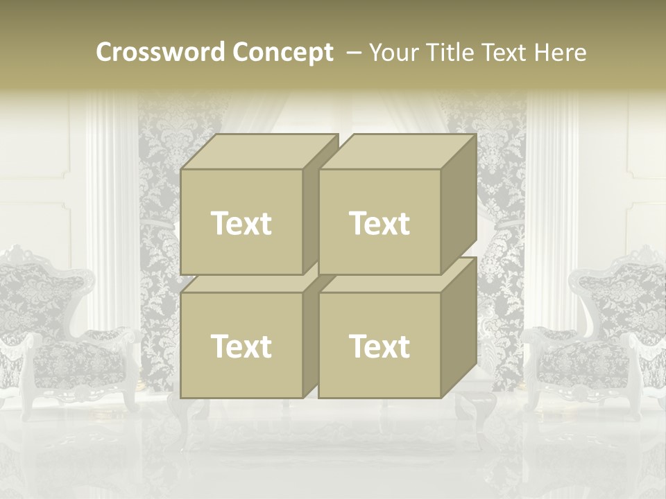 Hungry Background White PowerPoint Template