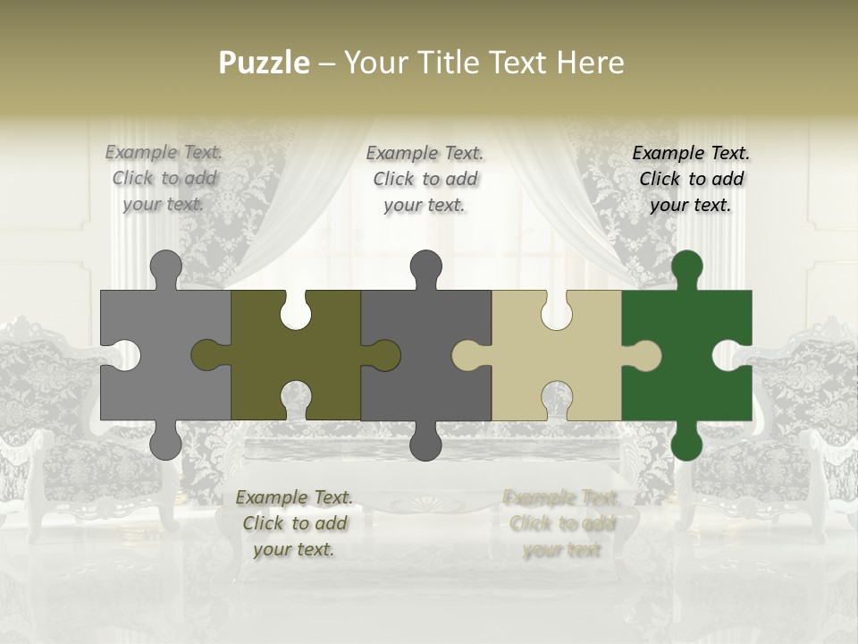 Hungry Background White PowerPoint Template