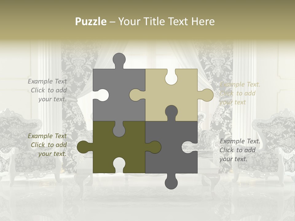 Hungry Background White PowerPoint Template