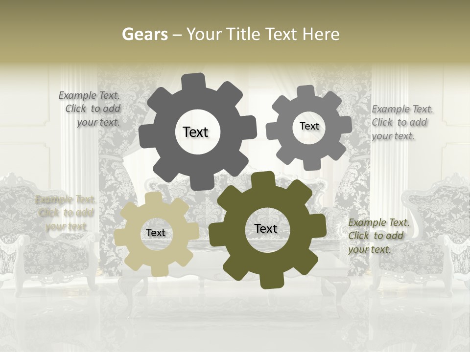 Hungry Background White PowerPoint Template