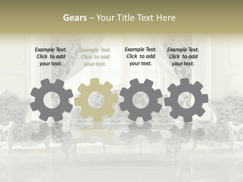 Hungry Background White PowerPoint Template